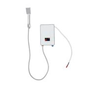 Scaldabagno elettrico 6500 W con doccetta - Scaldacqua per doccia, controllo della temperatura 30-55 °C, protezione IPX24, incluso set doccia e display a LED