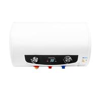 Scaldabagno Elettrico 75 Litri, Boiler Elettrico da Parete 2000W, Max. Temp 75°C, 220V, Orizzontale, Serbatoio in Acciaio Smaltato, Scaldacqua Elettrico Bagno e Doccia
