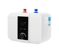 Scaldabagno elettrico a LED in acciaio inox 1500 W 50 Hz con classe di protezione IPX4 di piccole dimensioni, adatto per ambienti umidi come cucina bagno