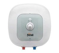Ferroli Scaldabagno Elettrico 15 Litri Scaldino Scaldacqua ad Accumulo Sopralavello - GRD4R0AA Cubo