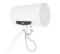 Scaldabagno elettrico da 70 l, 2000 W, scaldabagno elettrico | Scaldabagno da parete con rubinetto e doccetta, IPX4, intervallo di temperatura di riscaldamento 35-75 °C (70 l)