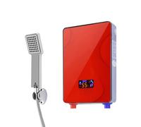Scaldabagno elettrico digitale 6500 W 220 V per doccia e cucina con acqua calda istantanea, classe energetica A++, protezione IP25 + schermo LCD