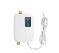 Scaldabagno Elettrico Istantaneo 3500W Mini Scaldabagno Senza Serbatoio For Uso Domestico Con Display LCD For Doccia, Bagno, Cucina riscaldare rapidamente