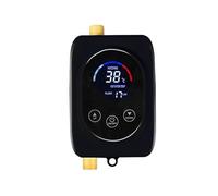 Scaldabagno elettrico istantaneo Riscaldamento rapido, risparmio energetico for la casa for accessori for il miglioramento della casa(Noir)