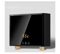 Scaldabagno elettrico istantaneo Riscaldatore Di Acqua Calda 3000W/4000W/5500W Riscaldatore Istantaneo Senza Serbatoio Termostato Induzione Smart Touch Riscaldatori Elettrici Doccia Automatico(Black w