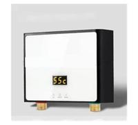 Scaldabagno elettrico istantaneo Riscaldatore Di Acqua Calda 3000W/4000W/5500W Riscaldatore Istantaneo Senza Serbatoio Termostato Induzione Smart Touch Riscaldatori Elettrici Doccia Automatico(Pink,11