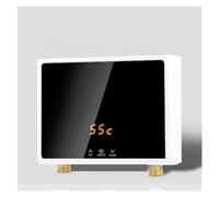 Scaldabagno elettrico istantaneo Riscaldatore Di Acqua Calda 3000W/4000W/5500W Riscaldatore Istantaneo Senza Serbatoio Termostato Induzione Smart Touch Riscaldatori Elettrici Doccia Automatico(Yellow,