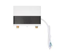 Scaldabagno elettrico istantaneo Scaldabagno Elettrico 3000W/6000W Riscaldatore Di Acqua Calda Istantanea Caldaia Cucina Di Casa Riscaldatori Elettrici Per cucina, bagno, lavaggio(Szary,220 6000W)