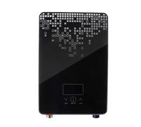 Scaldabagno elettrico istantaneo Scaldabagno Elettrico Intelligente Di Sicurezza Con Termostato For Doccia Senza Slot Efficiente, Caldaia Istantanea Senza Slot Da 6500 W(Noir)