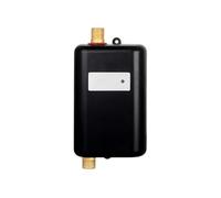 Scaldabagno Elettrico Istantaneo Senza Serbatoio IPX4 Impermeabile 0,04 Pa For Lavaggio Doccia/bagno/cucina(Black)