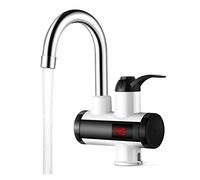 Scaldabagno elettrico istantaneo senza serbatoio Visualizzazione della temperatura Riscaldamento dell'acqua Cucina Scaldabagno caldo da 3000 W con LED
