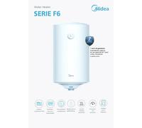 SCALDABAGNO ELETTRICO MIDEA F6 VERTICALE GARANZIA 7 ANNI ANTIBATTERICO E RUGGINE