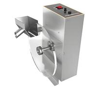Scaldabagno elettrico per cioccolato con serbatoio riscaldato e miscelatore per rivestimento e deposito di cioccolato