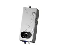 Scaldabagno elettrico Riscaldatore Di Acqua Calda 5500W Riscaldatore Di Acqua Senza Serbatoio Istantaneo Termostato Riscaldatore A Induzione Smart Touch Riscaldatori Elettrici Doccia Automatica(Kitche