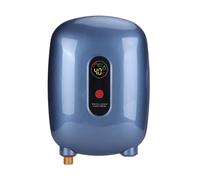 Scaldabagno elettrico Scaldabagno 3500W Scaldabagno Istantaneo Senza Serbatoio Casa Bagno Cucina Scaldabagno For Doccia A Riscaldamento Rapido In 3 Secondi(Blauw)