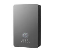 Scaldabagno elettrico Scaldabagno Doccia Istantaneo GPL/NG Rubinetto Del Bagno Scaldabagno Caldo Display Digitale For Casa Intera Appartamento Cucina(Nature Gas 2000Pa,16L Grey)