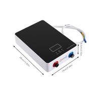 Scaldabagno elettrico Scaldabagno Elettrico Istantaneo Elettrico Con Display Digitale For Cucina Da Bagno 6KW Istantaneo Senza Serbatoio Con Soffione Doccia(Noir)