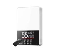 Scaldabagno Elettrico, Scaldabagno Elettrico Termostatico 7000W Telecomando Riscaldamento Istantaneo Scaldabagno Senza Serbatoio Impermeabile For Doccia(7000w,Inverter Thermostat)