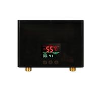 Scaldabagno elettrico Scaldabagno Istantaneo Bagno Cucina Scaldabagno Elettrico Montato A Parete Scaldabagno Senza Serbatoio Con Telecomando(Black rose)