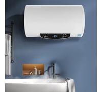 Scaldabagno elettrico, scaldabagno orizzontale, 2000 W, 25-75 °C, scaldabagno elettrico resistente alla pressione con doccetta, valvola di sicurezza, set doccia (50 l)