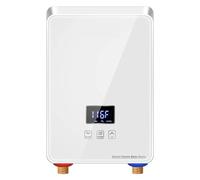 Scaldabagno elettrico Scaldabagno Senza Serbatoio 5,5 KW, Display Digitale Al Punto Di Utilizzo, Scaldacqua Elettrico Istantaneo Con Automodulazione