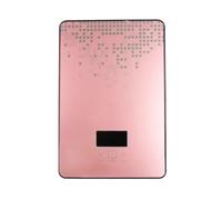 Scaldabagno Elettrico Senza Serbatoio Caldaia Istantanea Bagno Set Doccia Termostato Sicuro Intelligente Automatica Facile da usare(Pink)