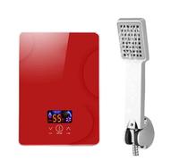 Scaldabagno Elettrico Senza Serbatoio For Acqua Calda Istantanea Da 6500 W Con Soffione Doccia 55 ℃ Kit Doccia For Bagno