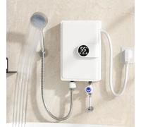 Scaldabagno elettrico senza serbatoio, riscaldamento rapido, funzione termostato per doccia, cucina, riscaldamento istantaneo