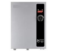 Scaldabagno Elettrico Senza Serbatoio Riscaldatore Di Acqua Calda Fine Istantaneo Da 18 KW, Display Digitale A Temperatura Installazione Semplice Risparmio energetico