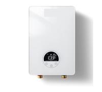 Scaldabagno Elettrico Senza Serbatoio, Scaldabagno Istantaneo Sotto Il Lavello Tecnologia Automodulante, Riscaldatore Elettrico Bianco A Basso Consumo,Protezioni di sicurezza(White)