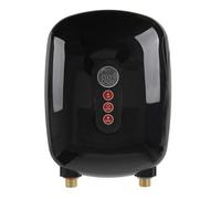 Scaldabagno elettrico Tocco Di Controllo A Temperatura Riscaldatore Elettrico Di Acqua Calda For Uso Domestico Macchina For Il Riscaldamento Istantaneo 'acqua Senza Serbatoio Bagno 304 Fodera(Noir)