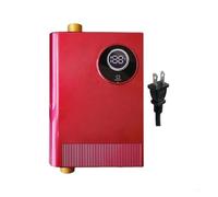 Scaldabagno elettrico verticale con sistema di acqua calda senza serbatoio e display LED della temperatura,con buon isolamento(Rot)