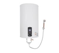 Scaldabagno elettronico, 220 V, 2000 W, scaldabagno elettrico 35-75 °C, da parete, con doccetta e tubo, per bagno, appartamenti, parrucchieri