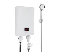 Scaldabagno elettronico da cucina Instant Mini scaldabagno 6000 W con frequenza variabile termostato riscaldamento istantaneo con indicatore di temperatura LED set doccia