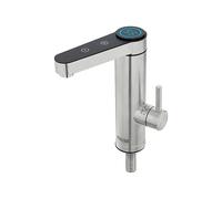 SCALDABAGNO ISTANTANEO ELETTRICO NOVEEN IWH960, 3000 - 3600 W, Argento, Nero