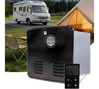 Scaldabagno Istantaneo Per Camper, Doccia Istantanea Da 8litri Con Porta Bianca O Nera Da 15 X 15 Pollici, Controller, Acqua Calda Comfort 58000 Btu E 3,9 Gpm, Per Camperisti Black