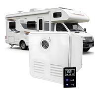 Scaldabagno Istantaneo Per Camper, Doccia Istantanea Da 8litri Con Porta Bianca O Nera Da 15 X 15 Pollici, Controller, Acqua Calda Comfort 58000 Btu E 3,9 Gpm, Per Camperisti White