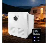 Scaldabagno Istantaneo Per Camper, Scaldabagno Istantaneo Istantaneo Per Camper Su Richiesta Con Porta Da 15x15 Pollici, Cc 12v, 55000 Btu 3,9 Gpm, Compatibile Con Tutti I Camper E Roulotte White