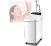 Scaldabagno istantaneo portatile 220 V 50 L, doccia con spegnimento automatico intelligente per viaggi su strada, surf, immersioni, roulotte e doccia per animali domestici, 2000 W