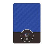 Scaldabagno istantaneo, Scaldabagno Elettrico Intelligente Da 6000 W, Telecomando, Istantaneo Senza Serbatoio, Cucina, Bagno, Doccia, Riscaldamento Rapido 'acqua(Blue A)