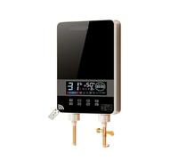 Scaldabagno istantaneo, Scaldabagno Elettrico Istantaneo For Uso Domestico Hotel Smart Shower Machine Parrucchiere Scaldabagno Veloce Telecomando Touch Screen A LED(Noir)