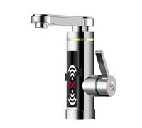 Scaldabagno istantaneo, Scaldabagno elettrico istantaneo senza serbatoio con visualizzazione della temperatura, riscaldamento acqua da cucina, scaldabagno da 3000 W