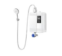 Scaldabagno istantaneo, Scaldabagno Elettrico Mini Scaldabagno Istantaneo Senza Serbatoio Cucina Bagno Doccia Acqua Calda Riscaldamento Rapido 3500W