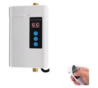 Scaldabagno istantaneo, Scaldabagno Elettrico Senza Serbatoio 3000W Sotto Il Lavello Istantaneo Su Richiesta For Lavaggio Del Bagno A Cucina (Bianco)
