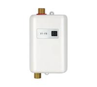 Scaldabagno istantaneo, Scaldabagno Senza Serbatoio, Mini Di Elettrico Istantaneo Portatile Da 3000 W For Il Lavaggio A Cucina Del Bagno Interno A Casa(With LCD)