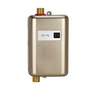 Scaldabagno istantaneo, Scaldabagno Senza Serbatoio, Mini Di Elettrico Istantaneo Portatile Da 3000 W For Il Lavaggio A Cucina Del Bagno Interno A Casa(With LCD-02)