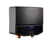 Scaldabagno istantaneo, Scaldabagno Senza Serbatoio, Scaldabagno Istantaneo Al Punto Di Utilizzo, Scaldabagno Caldo Da 3,5 KW For Lavello(Noir)