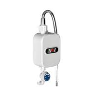 Scaldabagno istantaneo, Set Doccia Termostatico For Scaldabagno Elettrico Istantaneo Da 3500 W, Riscaldamento Rapido, Mini Piccola Cucina Elettrica, Tesoro