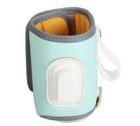 Scaldabagno per bambini, controllo della temperatura, visualizzazione in tempo reale, scalda latte per bambini, portatile, per la casa all'aperto (verde)