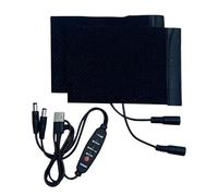 Scaldabagno per moto - Set di riscaldamento con maniglia alimentata tramite USB, attrezzatura termica portatile, controllo del calore a tre livelli, cuscinetti resistenti alle intemperie, scooter